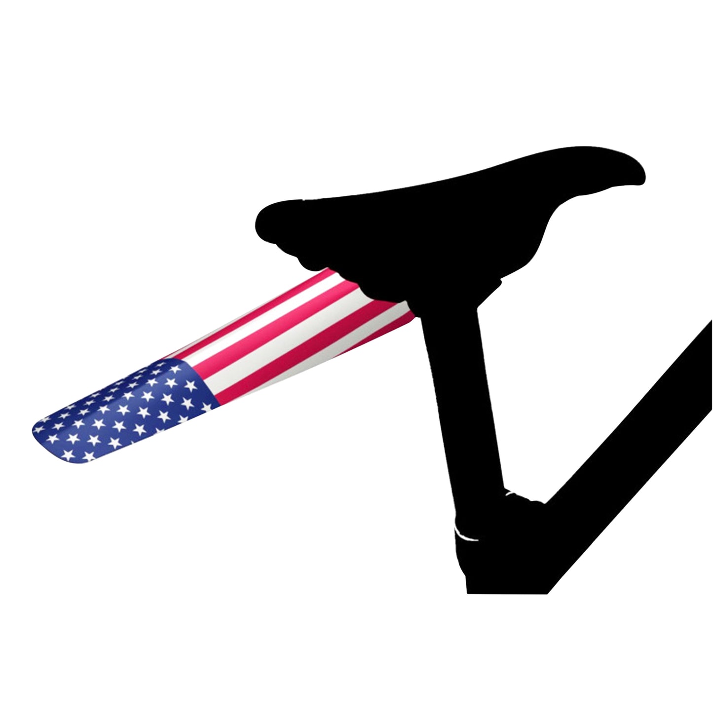 Velox Colori USA clip-on saddle rear mudguard (unit)
