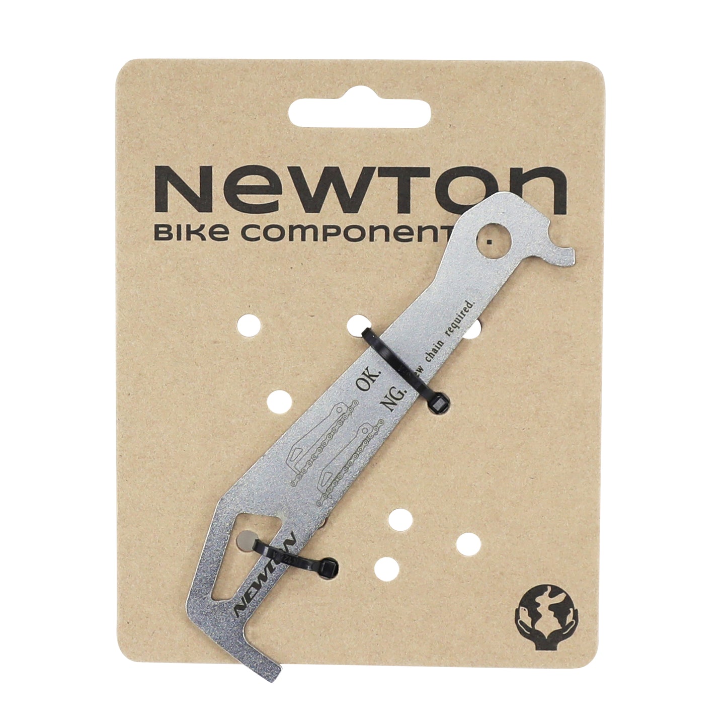 Outil Newton contrôle usure chaîne vélo