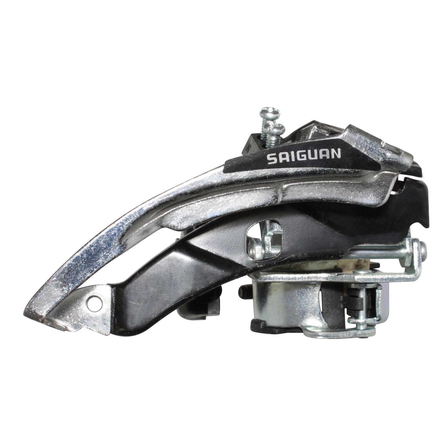 Dérailleur VTT avant alu tirage haut et bas à collier 31,8 et 34,9 pour tout pédalier 42 et 48dts -PCP-