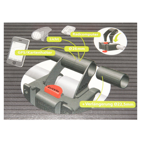 Klickfix Multi Clips Plus Accessory Holder
