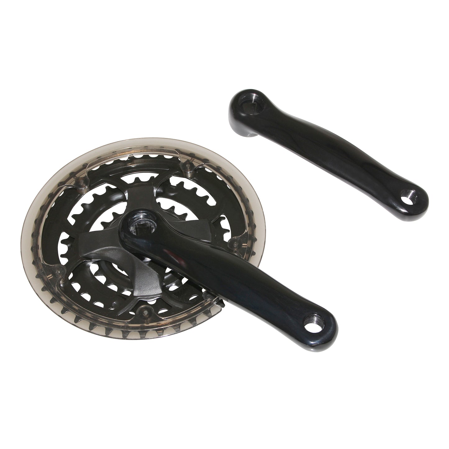 Pédalier VTT PCP noir 150 42x32x22 pare-chaîne