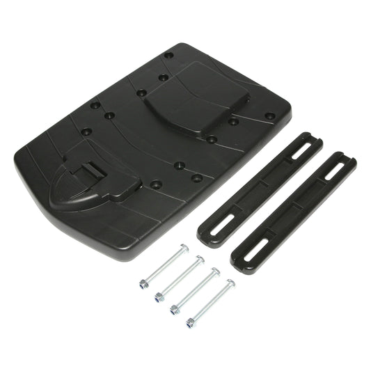 Polisport 11L black bicycle top case with key plate L28cm x W21cm x H16cm / max weight 5kgs