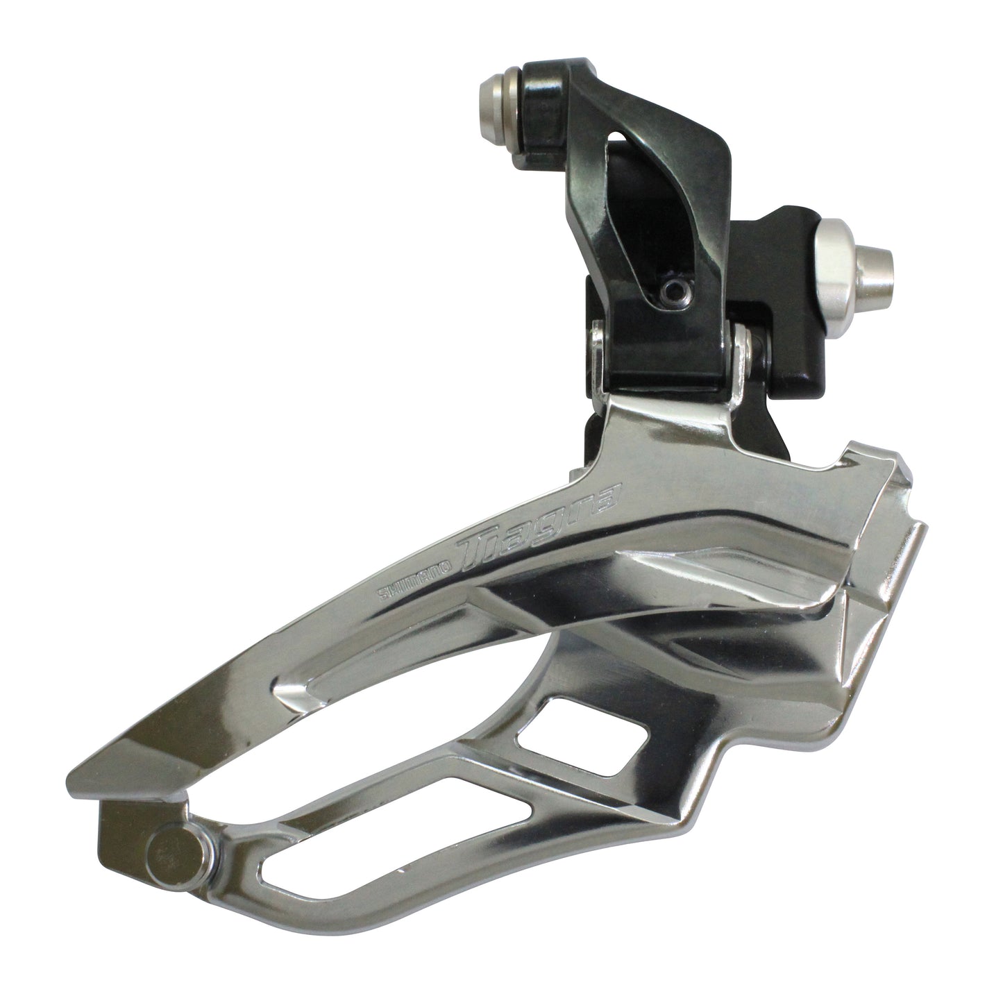 Shimano 10-speed Tiagra triple 4703 braze-on road front derailleur