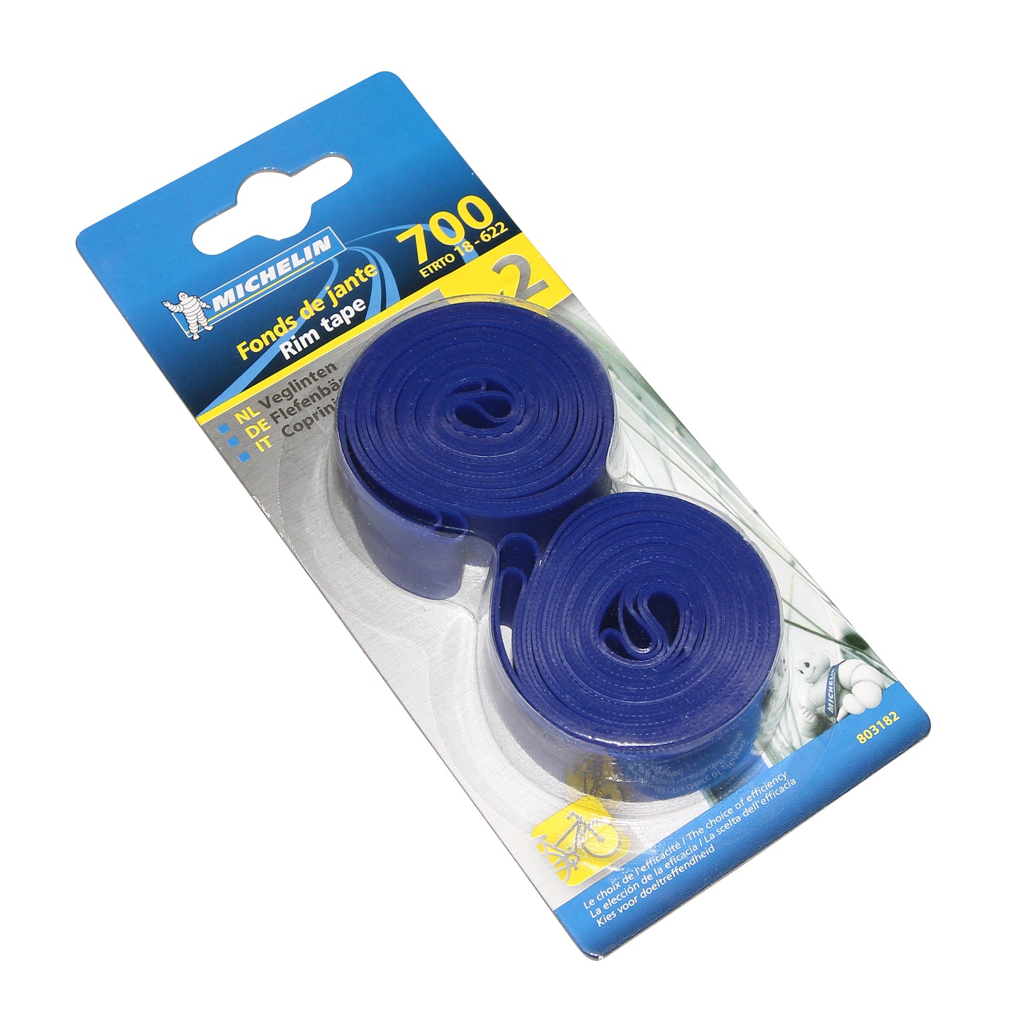 Fond de jante Michelin route 700x18 bleu haute pression