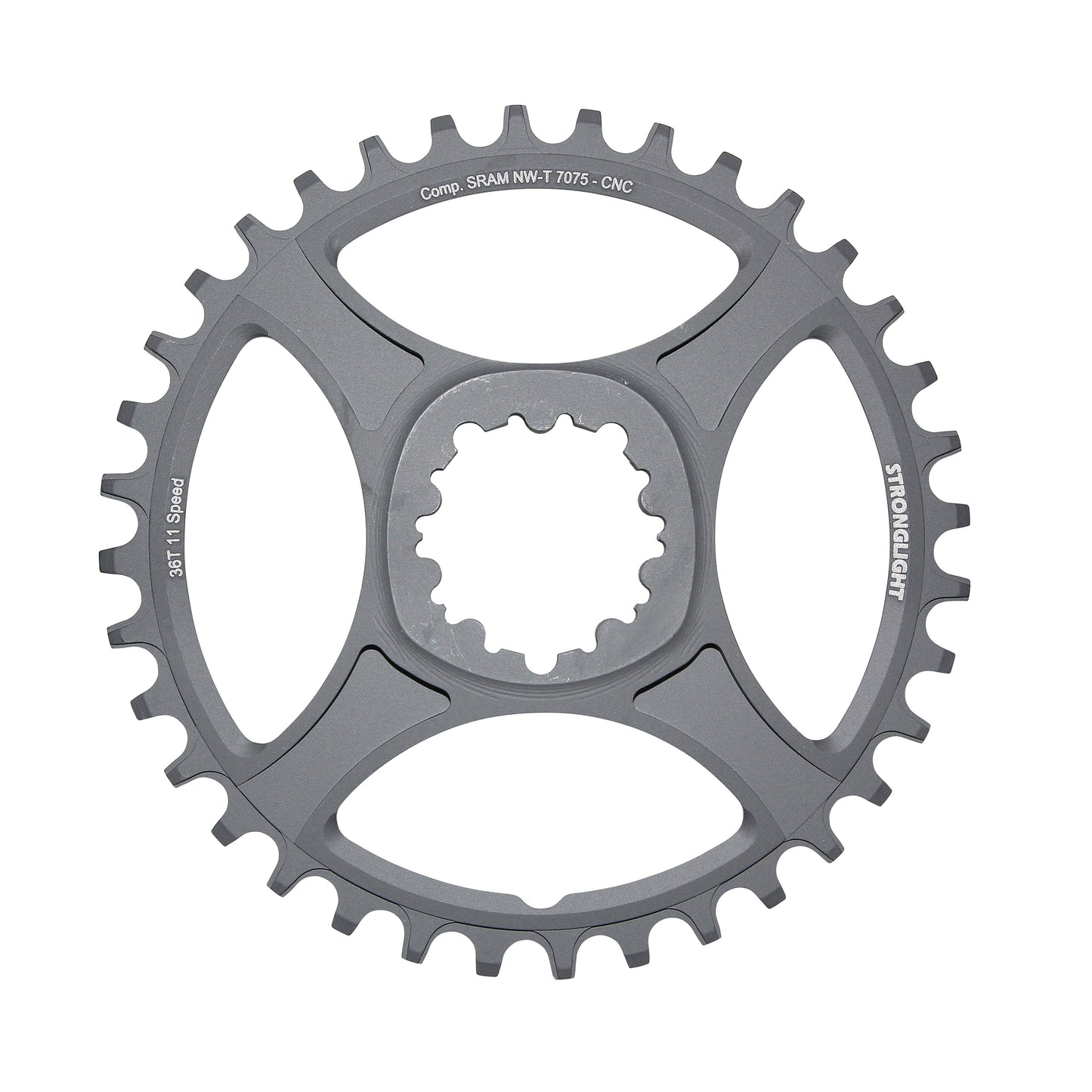Plateau VTT direct mount Stronglight HT3 pour SRAM XX1 X01 X9 36D