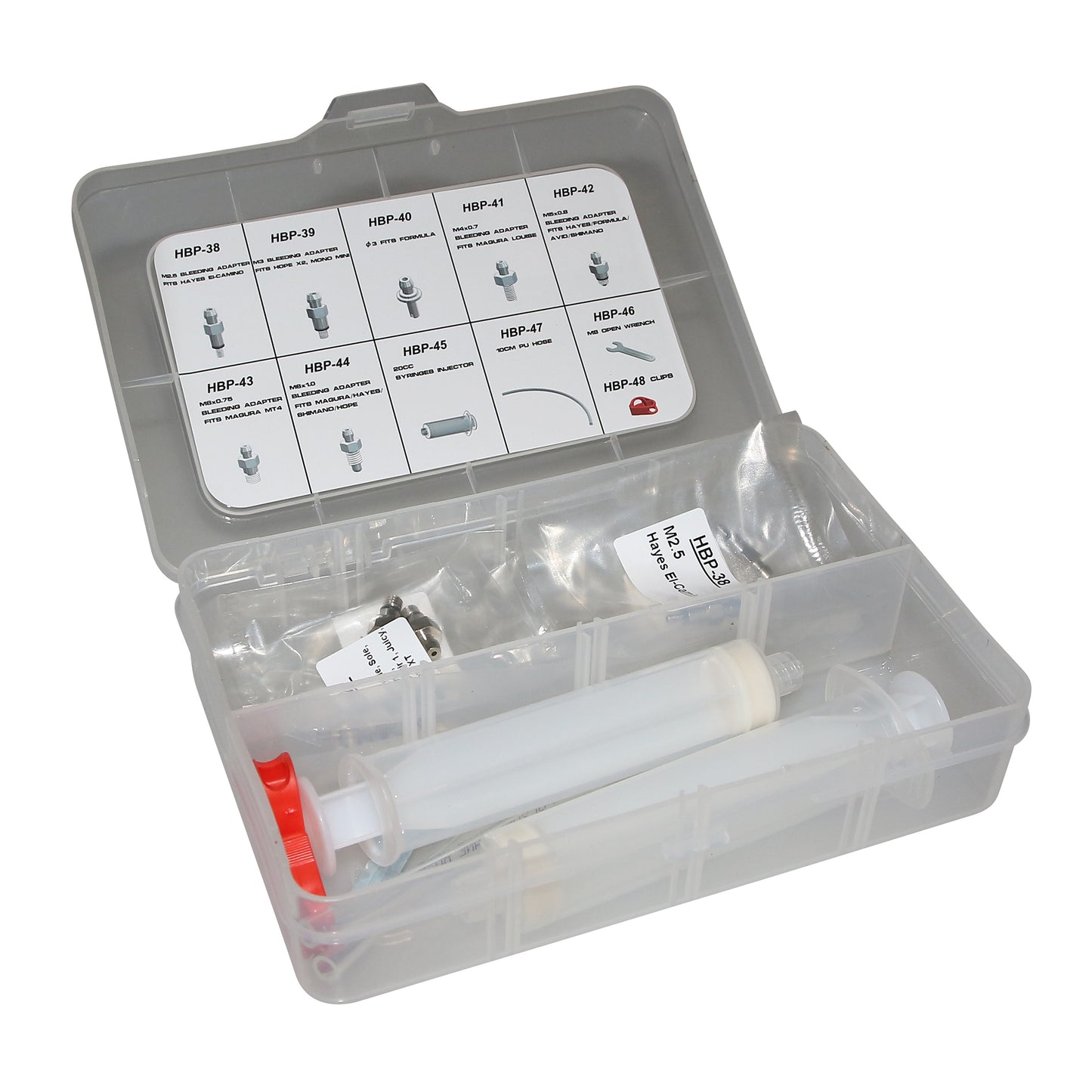 Brakco Mineral Oil and DOT Disc Brake Bleed Kit