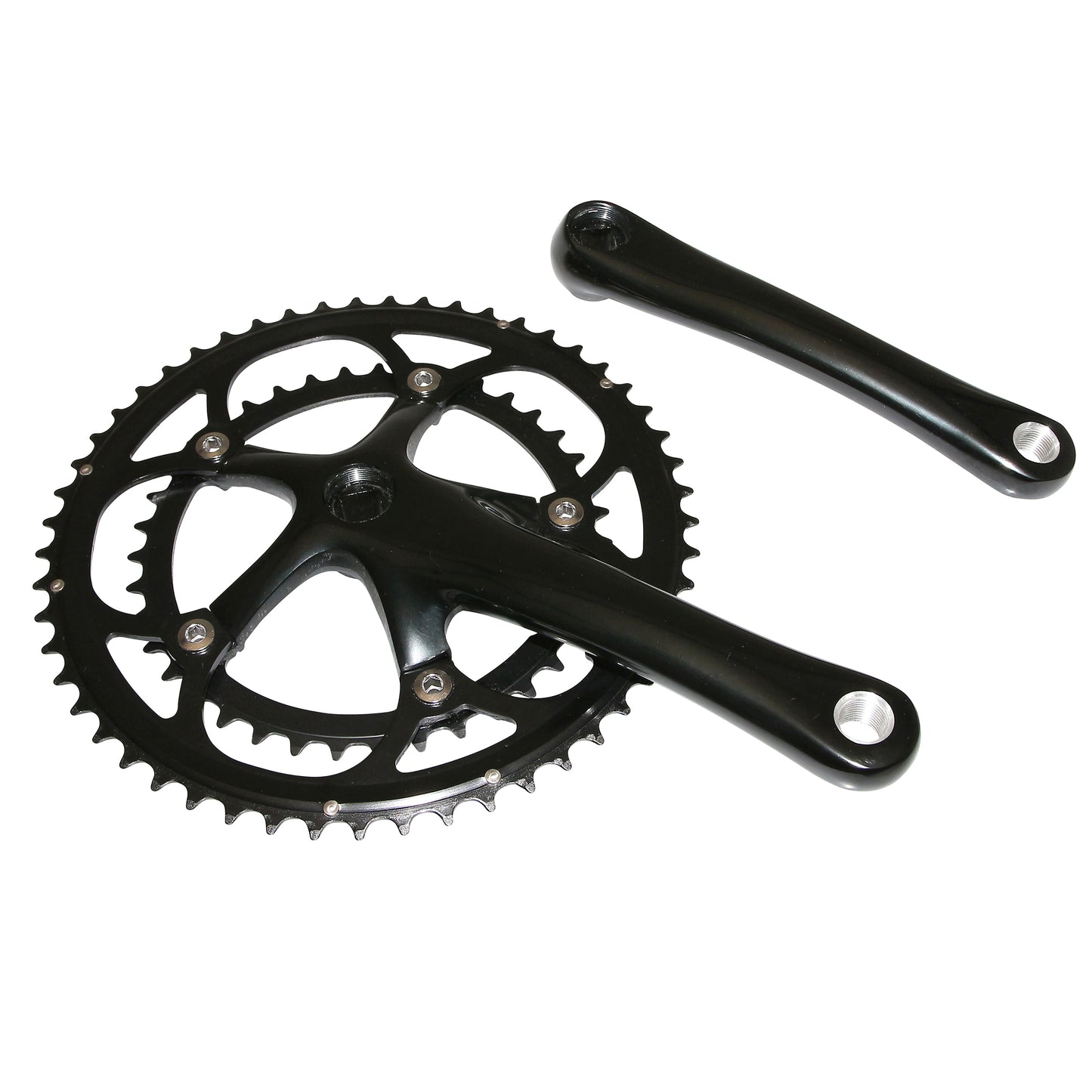 Road crankset black 172.5 39x53