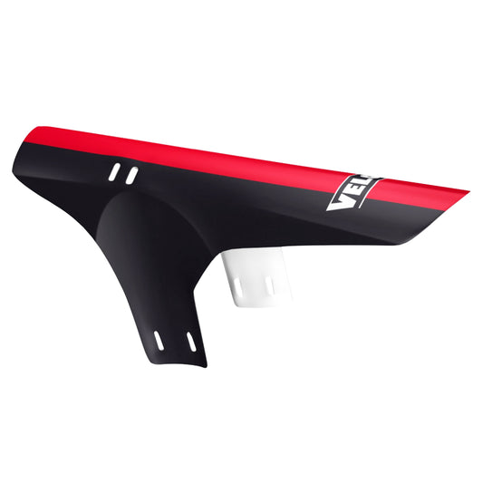 Garde-boue VTT avant Velox Colori noir/rouge fixation fourche