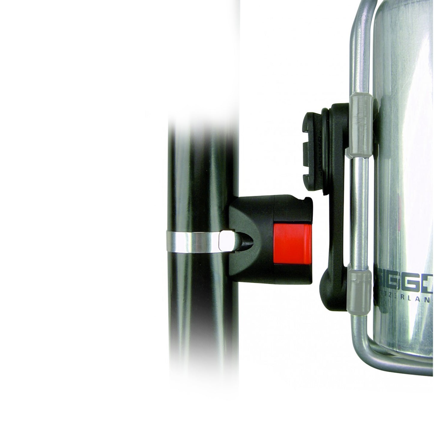 Fixation porte-bidon Klickfix universel potence plongeur clip