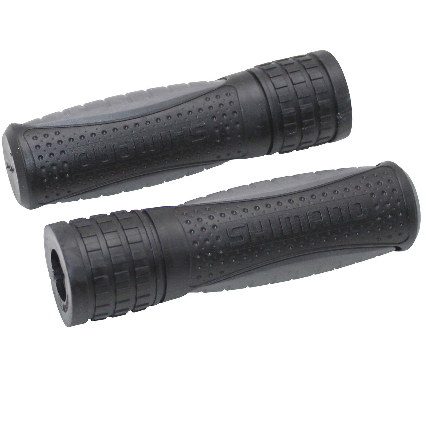 Herrmans City dual-density grips Shimano type black grey 120mm