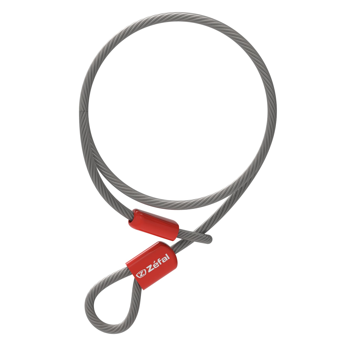 Zefal K-Traz Bicycle Cable Lock, looped, 10mm diameter, 2.20m length
