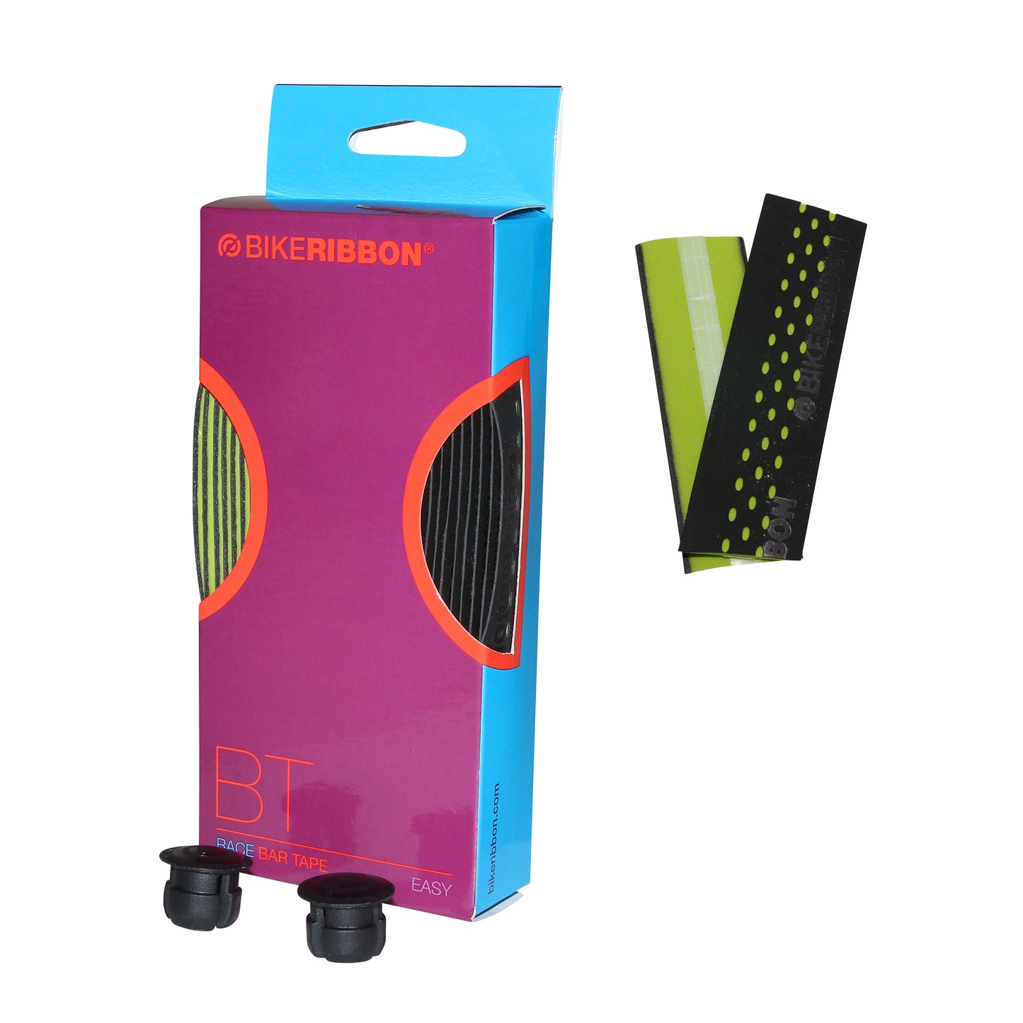 Bikeribbon Drop Handlebar Tape Black-Green