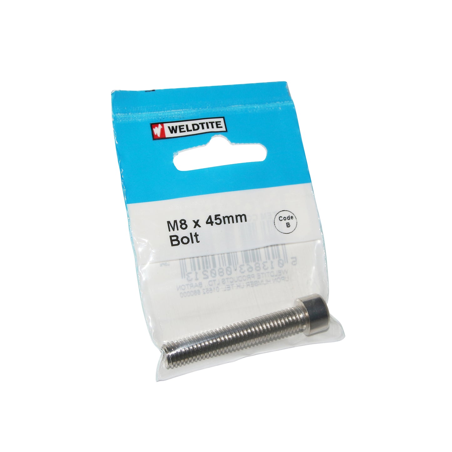 Weldtite M8x45 bike screw