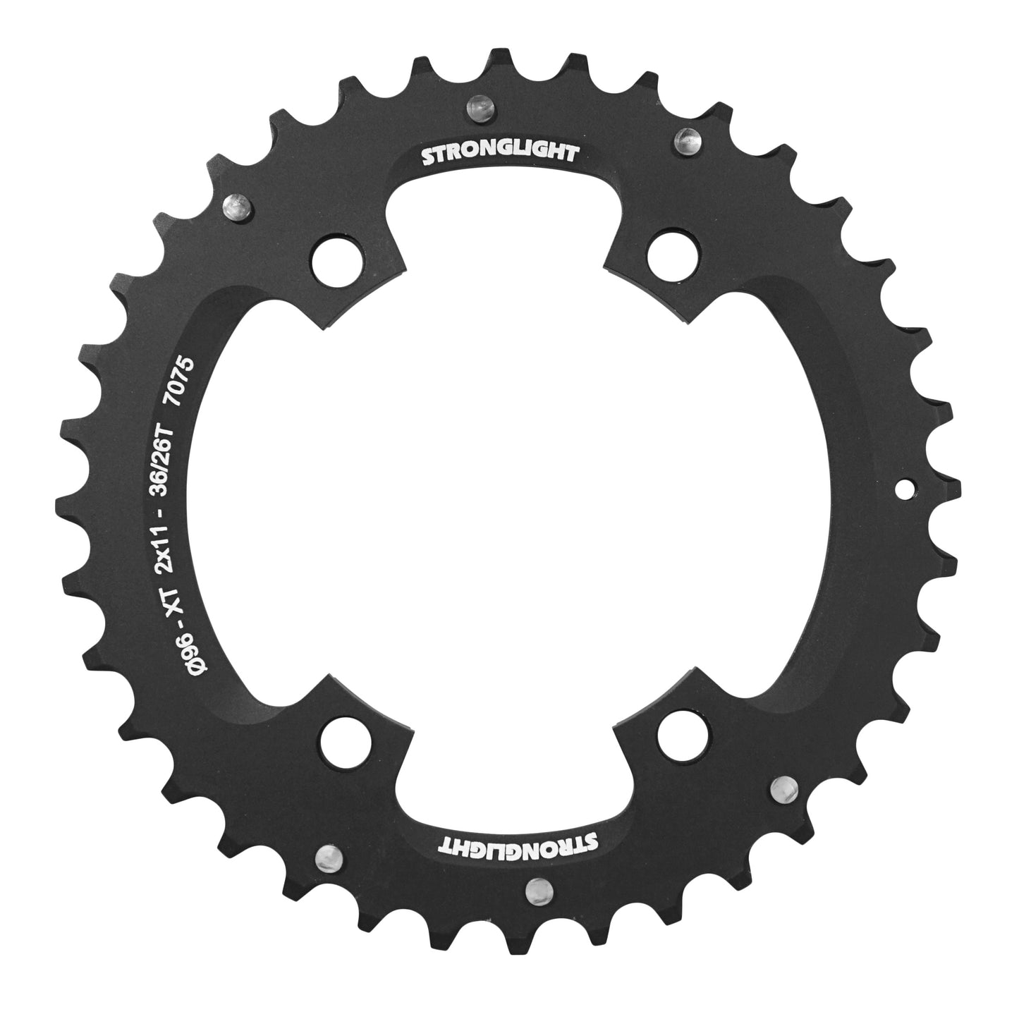 Plateau VTT 4 bras Stronglight D96 pour Shimano XT M8000 SLX 36D