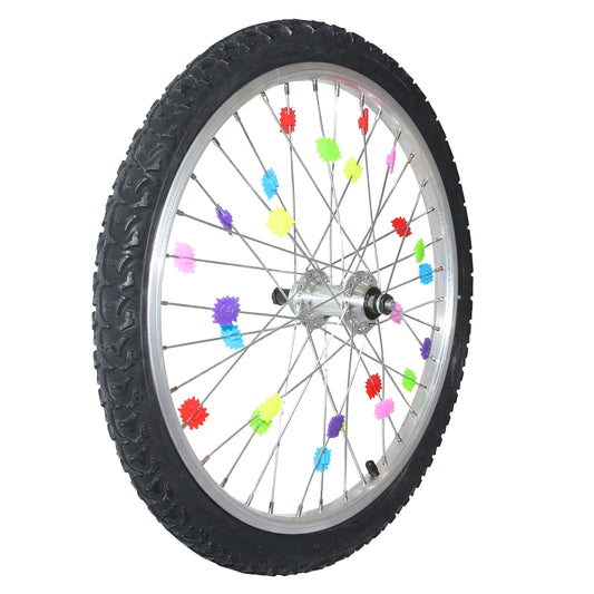 Décoration PCP roues fixation rayon à clipser (24 pcs)