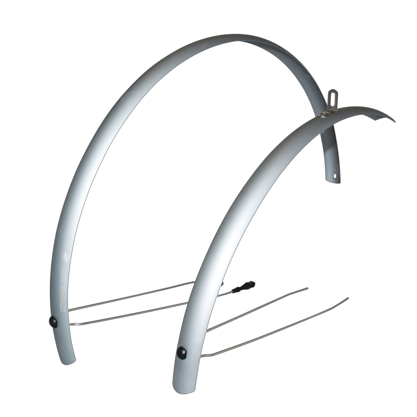 Garde-boue 28" Stronglight Alu R'Light 41 mm gris mat