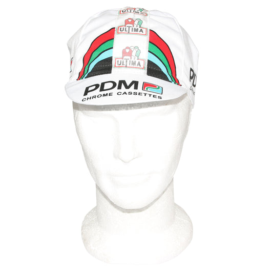 Vintage PDM team cycling cap white Gist