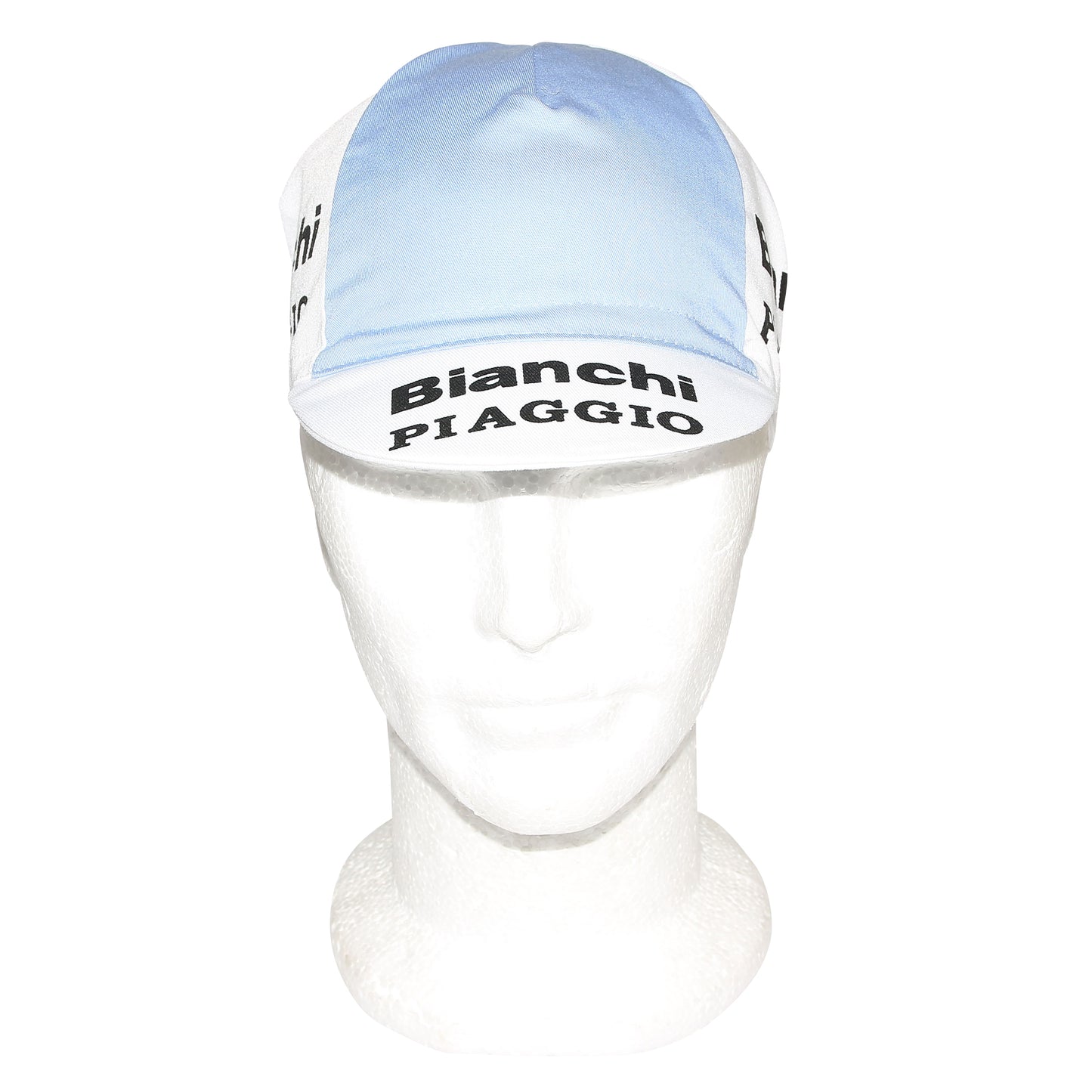 Vintage Bianchi Coppi Blue-White Gist Cycling Cap