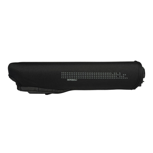 Housse protection de batterie arrière Basil miles néoprène noir waterproof compatible VAE-e-bike l32 x l9 x h5 cm