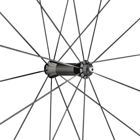 Roue route patin blocage 700 DT Swiss P1800-23 performance avant noir jante 19C