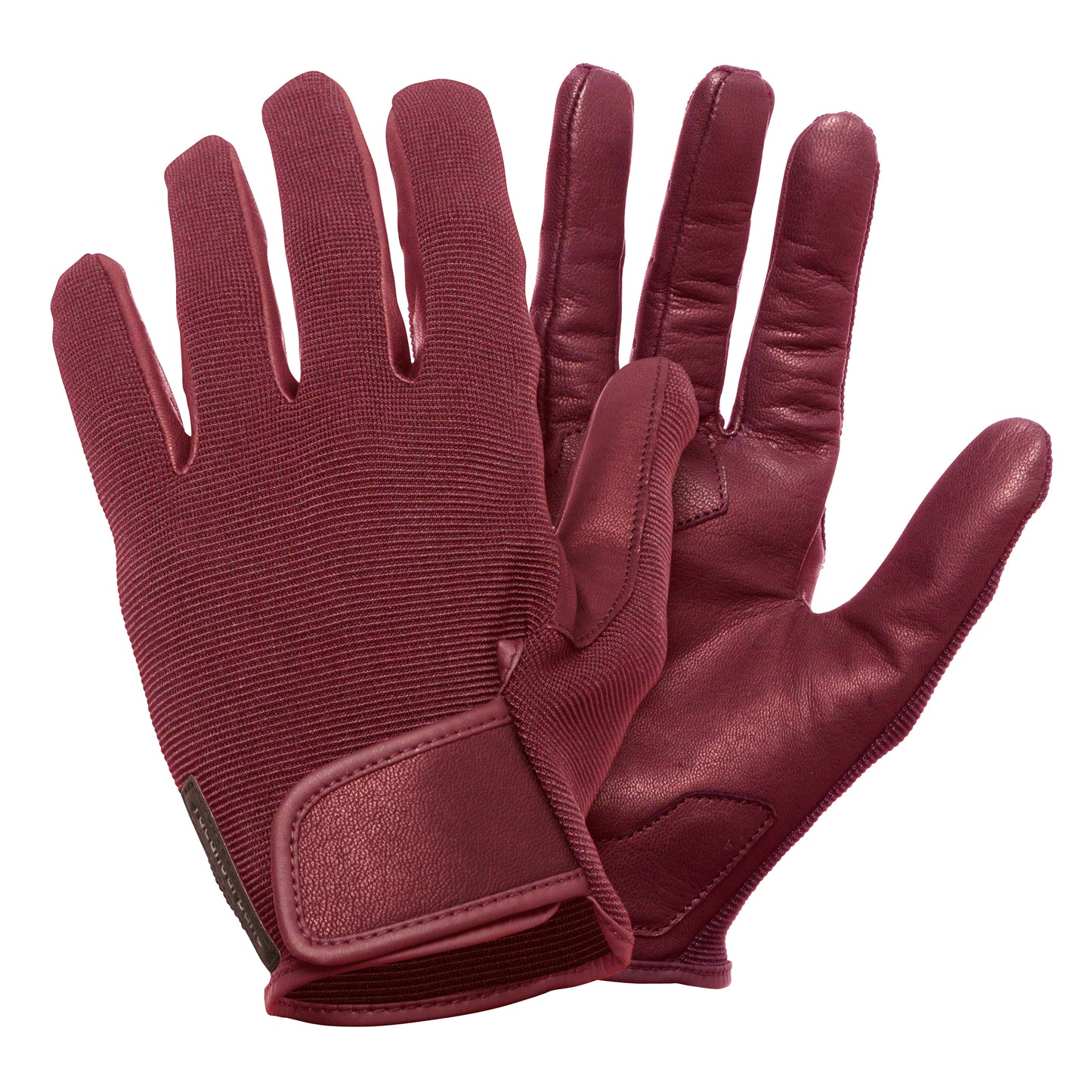 Tucano Adamo Adult Long Cycling Gloves Red-Brown Velcro