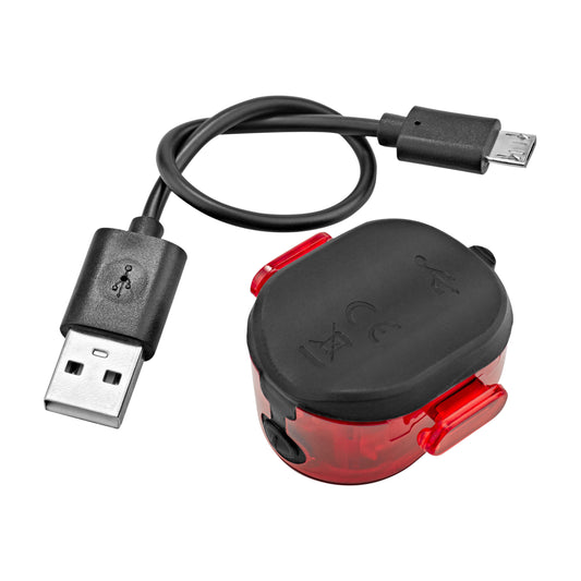 Eclairage vélo usb arrière sur tige de selle Sigma nugget ii flash