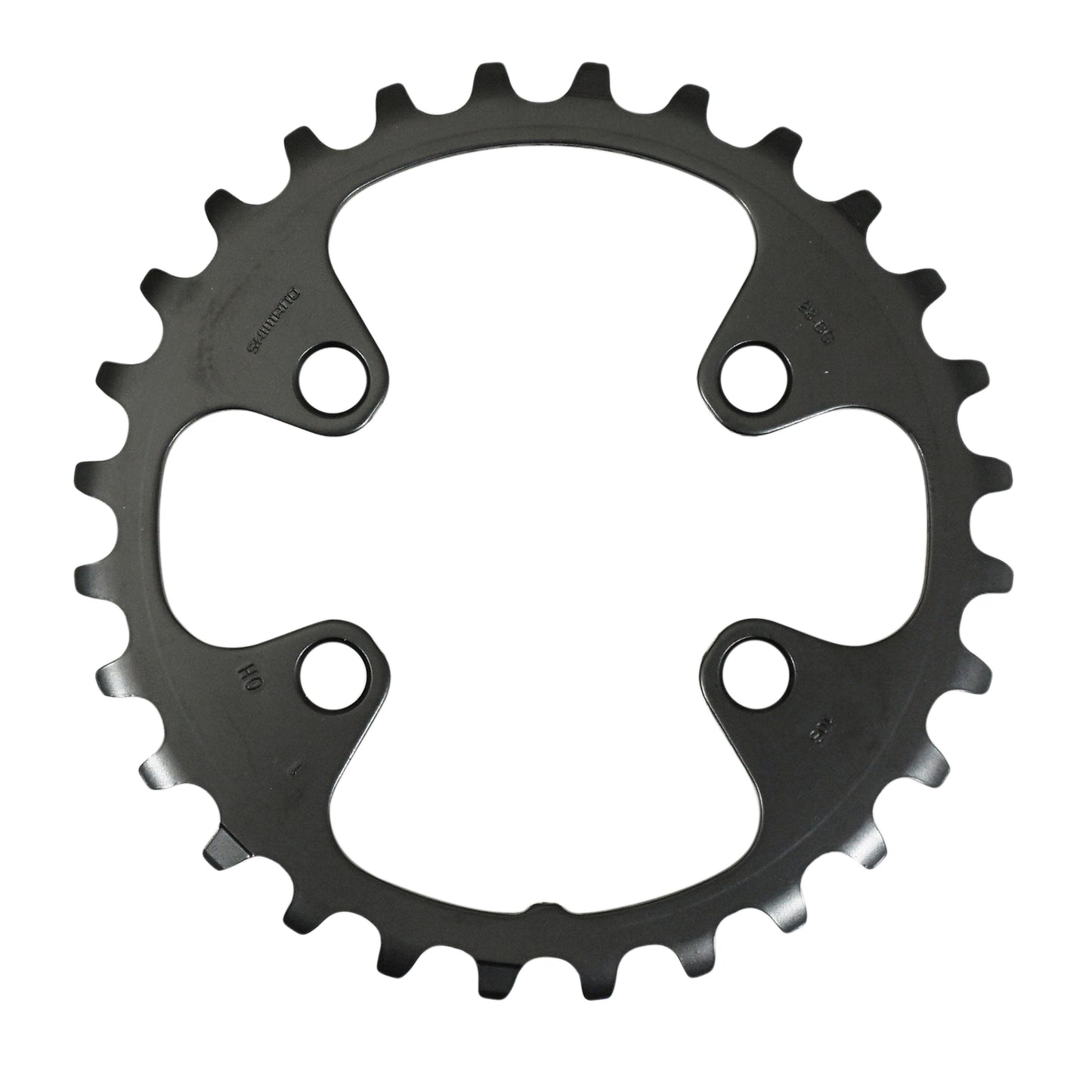 Plateau VTT 4 bras D64 pour Shimano Deore M6000 28D 10V