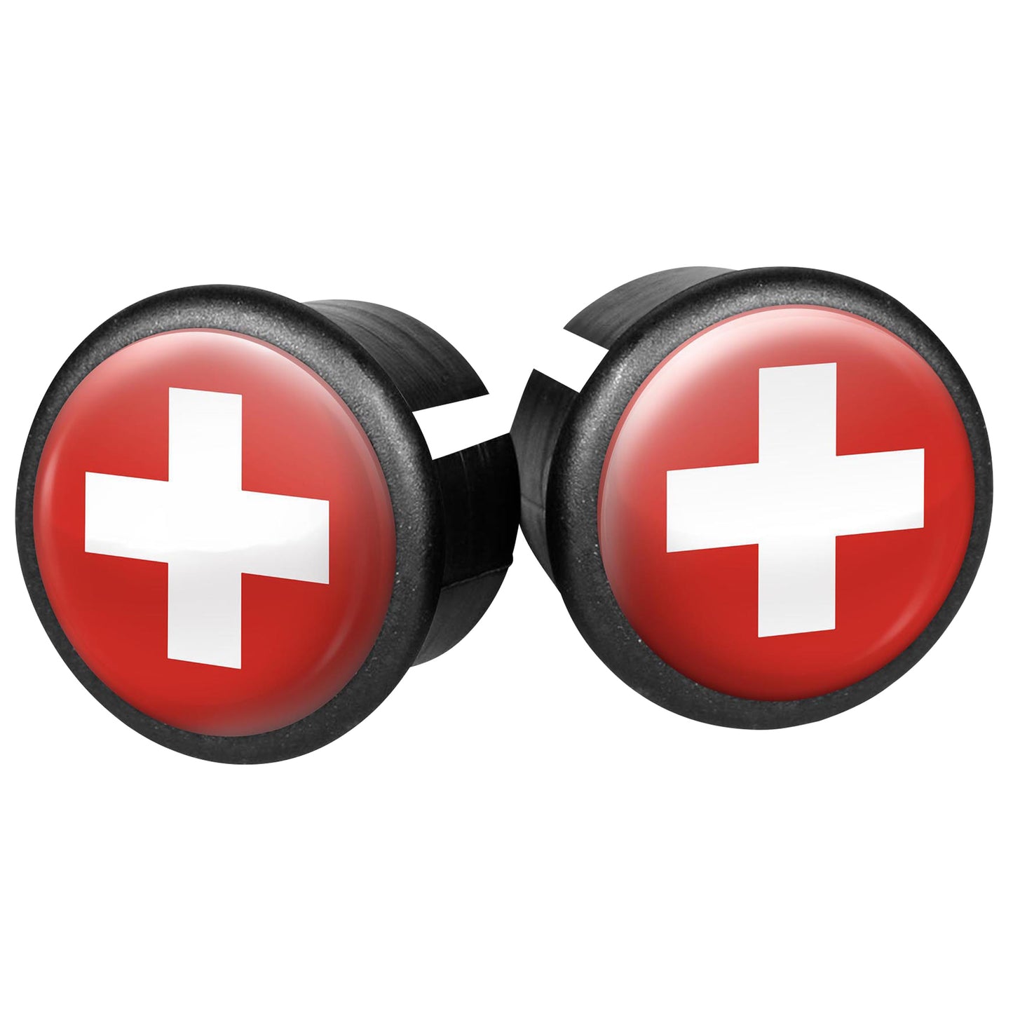 Bouchons cintre route VELOX doming Suisse paire