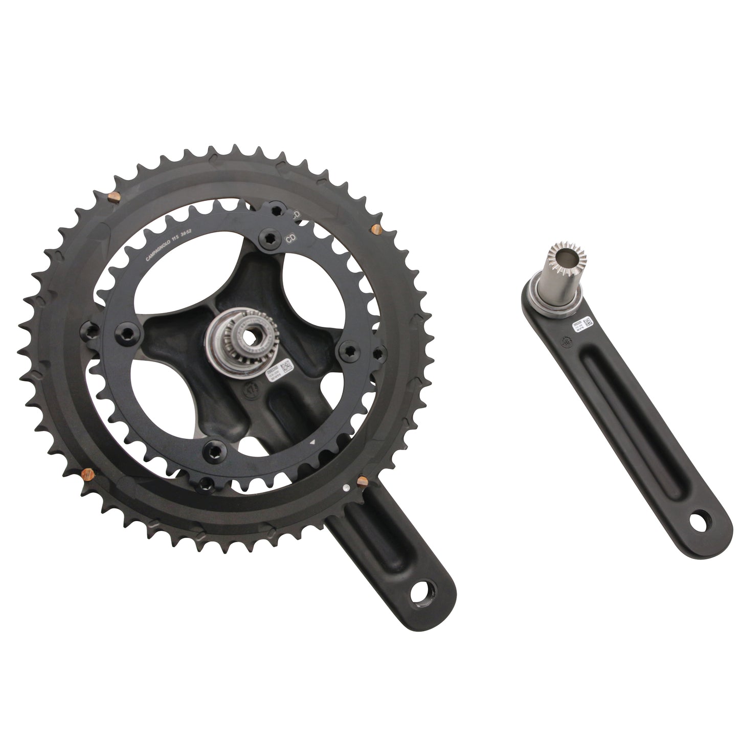 Campagnolo Centaur Ultra Torque road crankset black 52x36 172.5