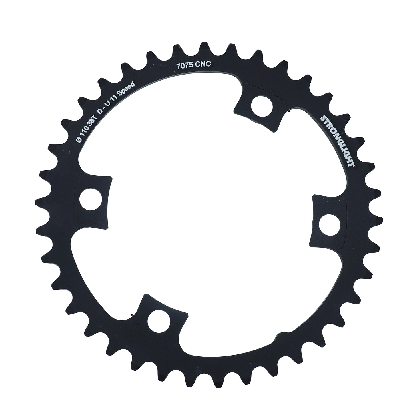 Plateau route Stronglight 4 bras D110 pour Ultegra 6800 38D int