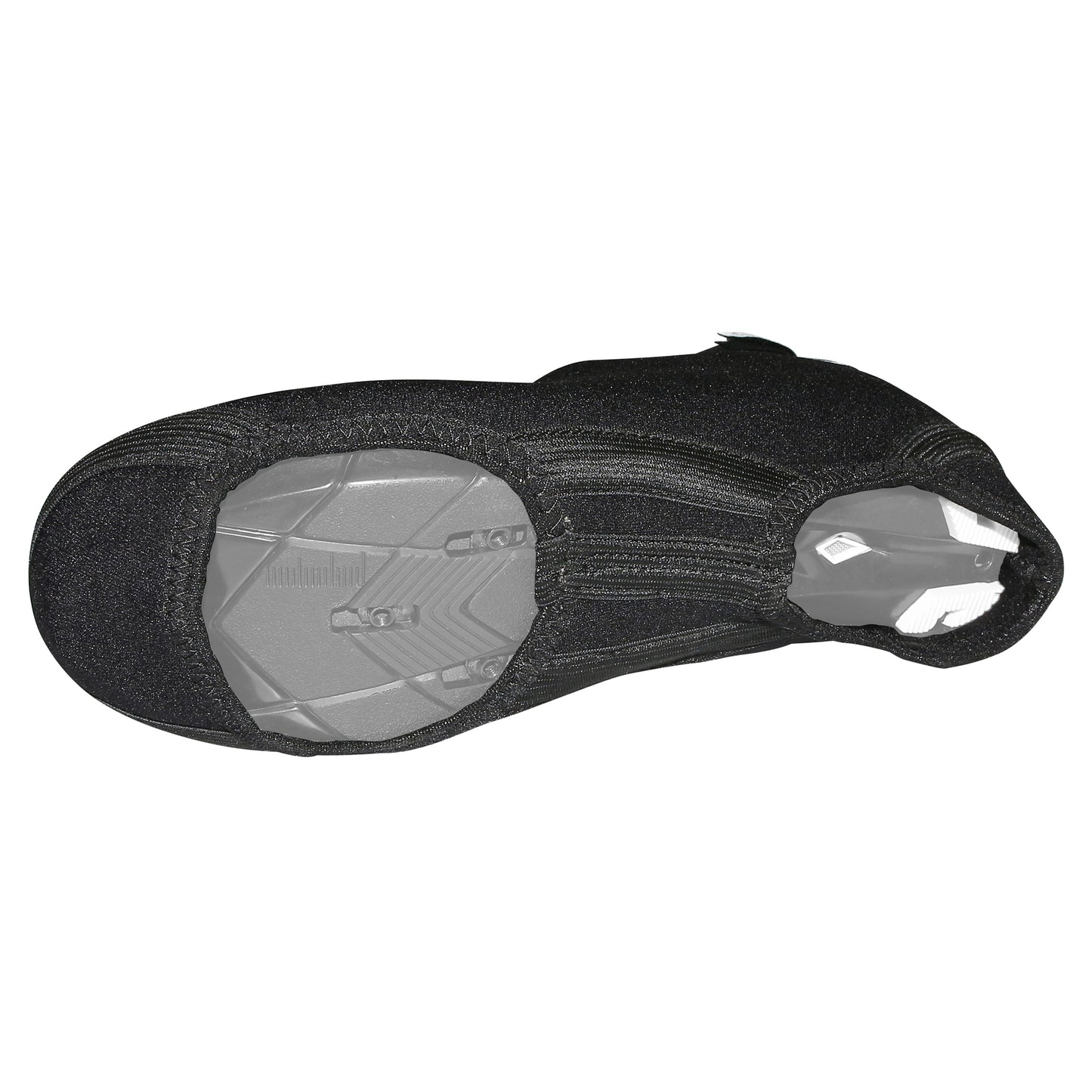 Couvres Chaussures hiver route néoprène noir (zip + velcro)