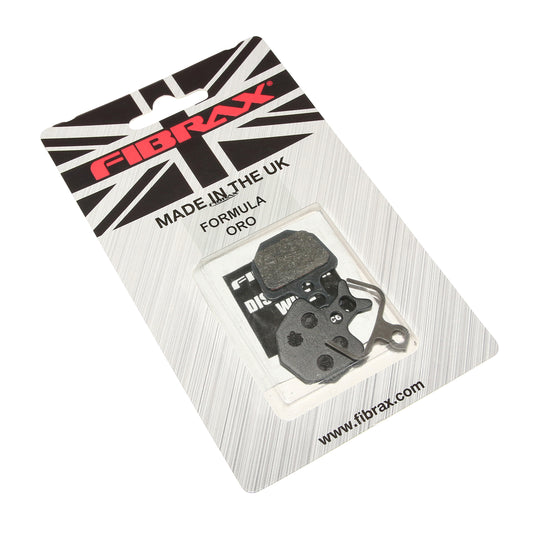 Fibrax semi-metallic MTB brake pads for Formula Oro