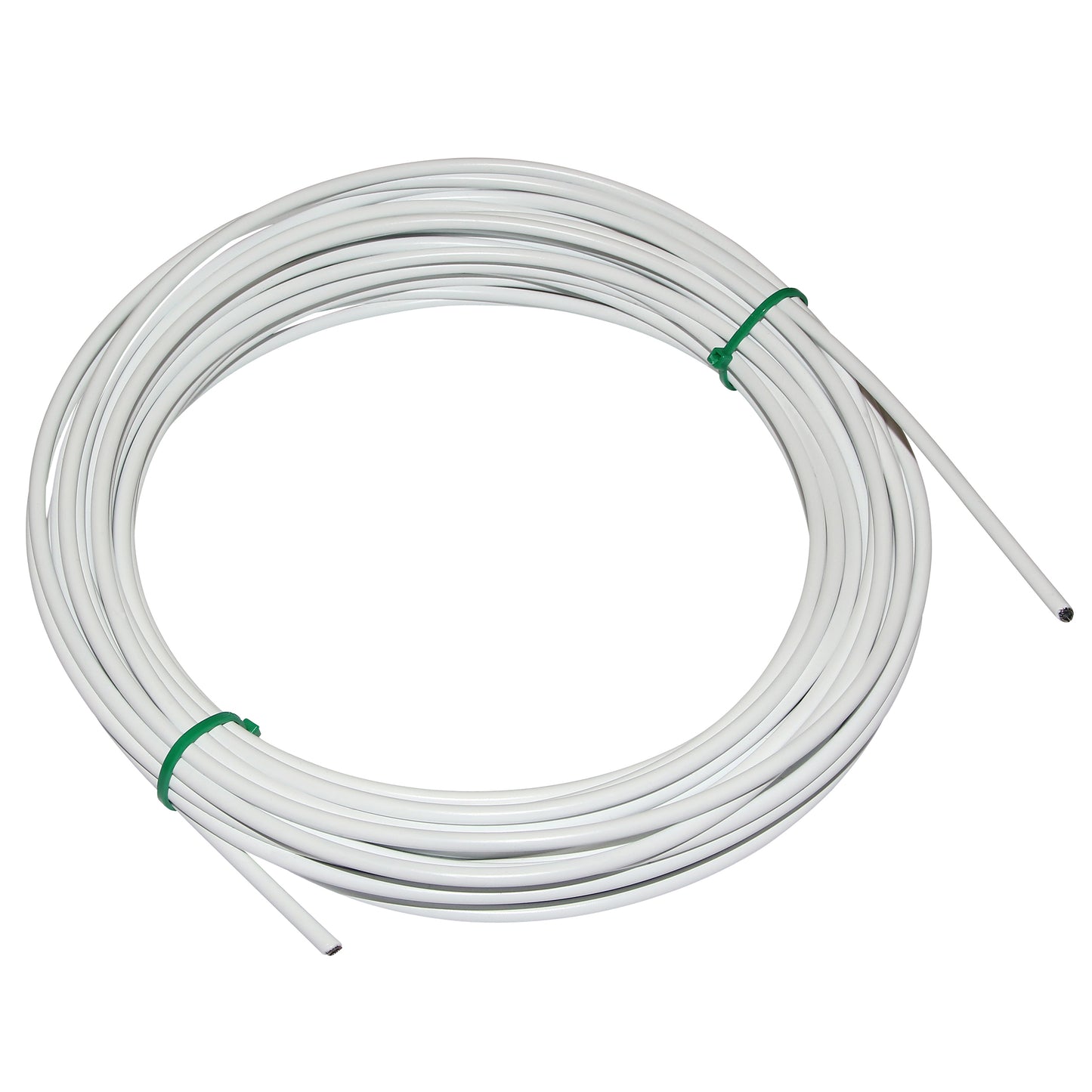 Gaine de dérailleur Fibrax blanc 4mm anti-compression (boite de 15m) avec liner téflon