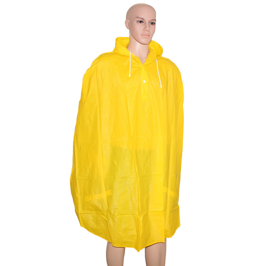Poncho pluie vélo adulte PCP jaune