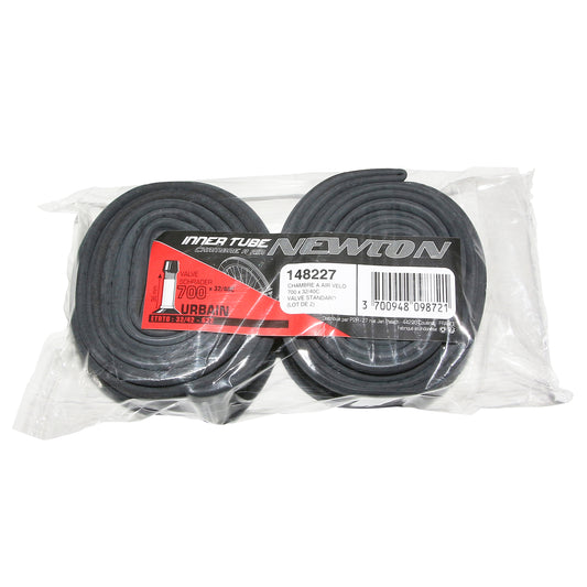Chambre à air vélo 700 x 35 Newton valve standard (lot de 2)