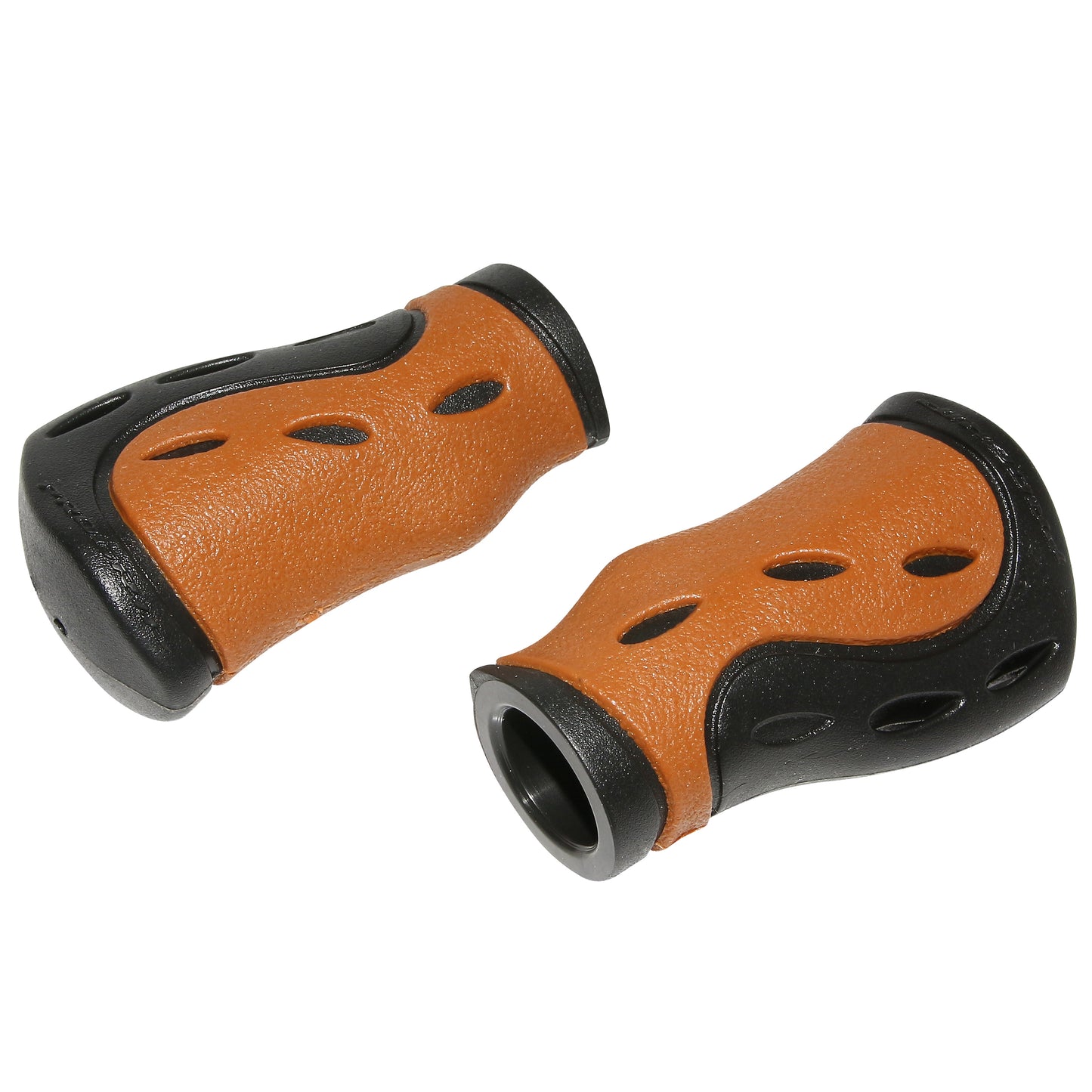 Poignées City VTC Progrip 988 noir marron 85mm vintage