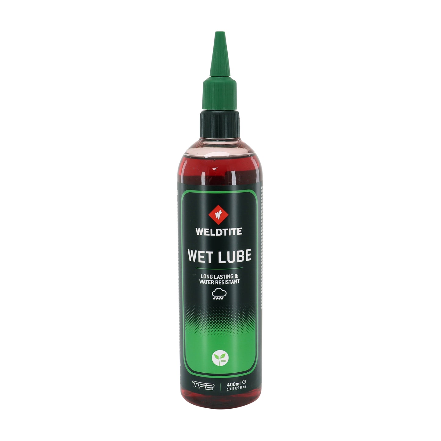 Lubrifiant vélo chaîne Weldtite TF2 wet lube conditions humides (400ml)