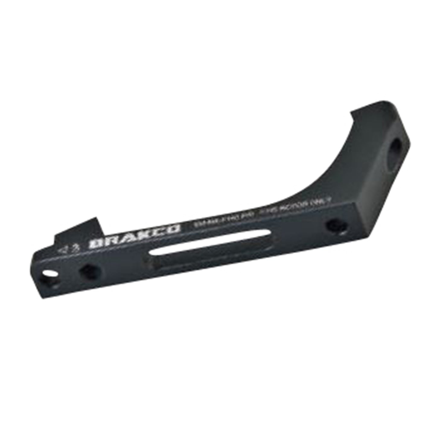 Adaptateur frein à disque route avant Brakco disque 140mm étrier post-mount sur fourche flatmount