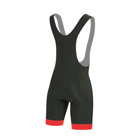 Gist Coolmax Black and Red Short Bib Shorts (5116)