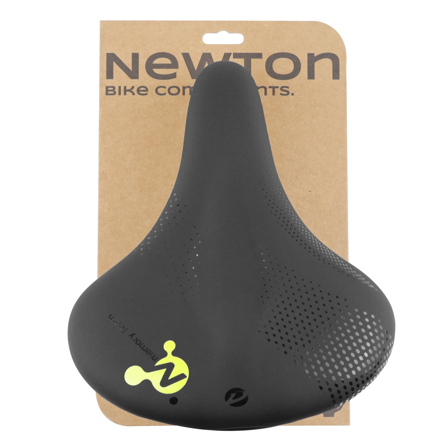 Newton City Metro black elastomer saddle 260x220