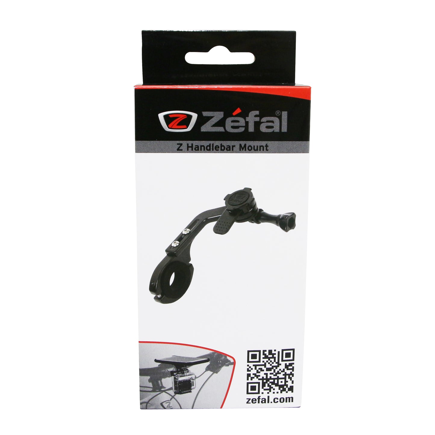 Fixation z handlebar sur cintre pour coque smartphone Zéfal console étanche compatible gopro