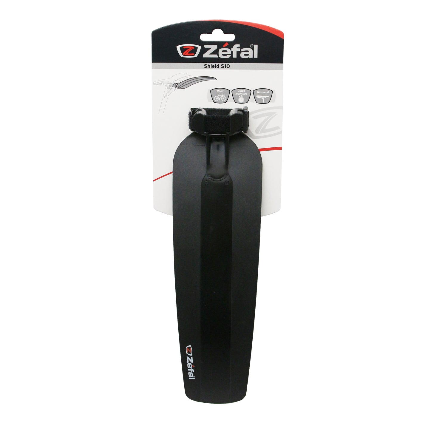 Zéfal Shield S10 Rear City Mudguard Black 700x35-45