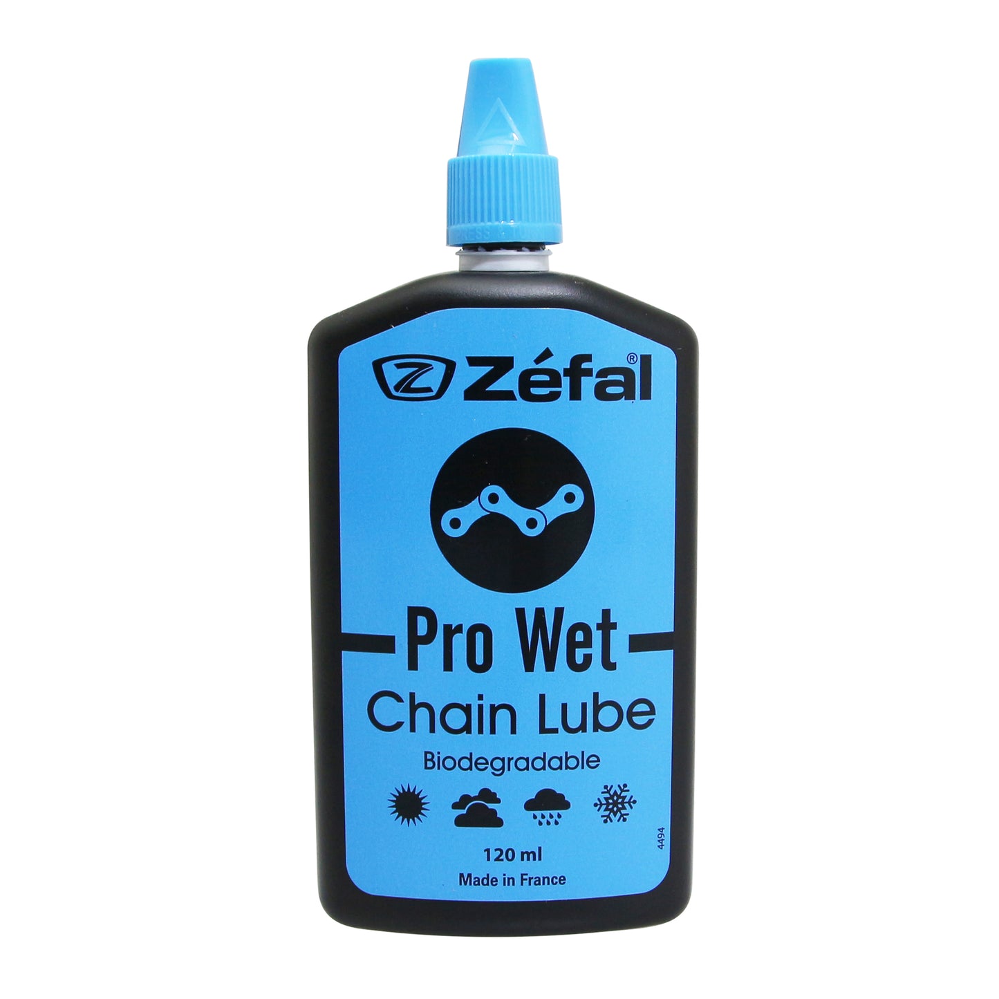 Lubrifiant vélo chaîne Zéfal wet bio lube (burette 120ml)