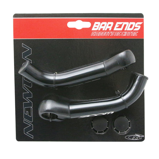 Zoom Handlebar End Black Aluminium L 87mm (Pair)