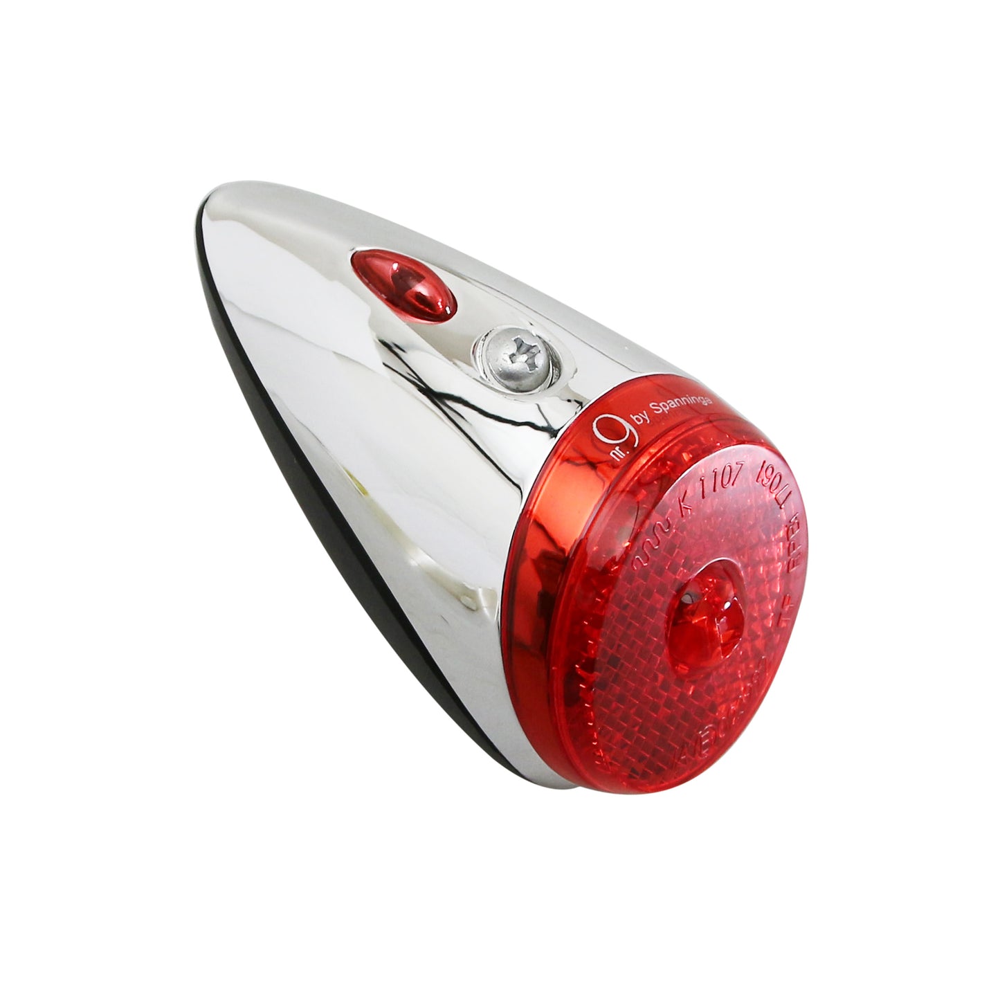 Spanninga Nine Classic 6v Dynamo Rear Bicycle Light for Mudguard