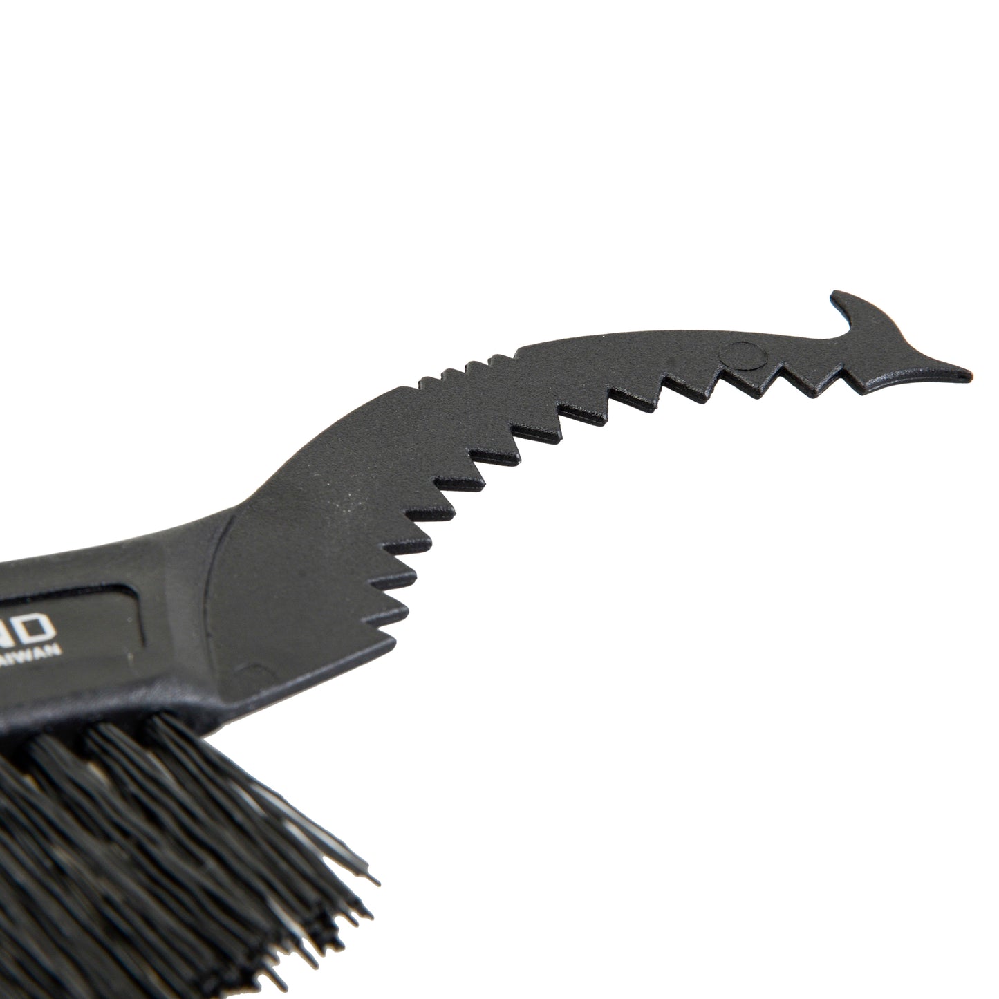 Brosse de nettoyage vélo NeWTon clean en nylon avec grattoir integré