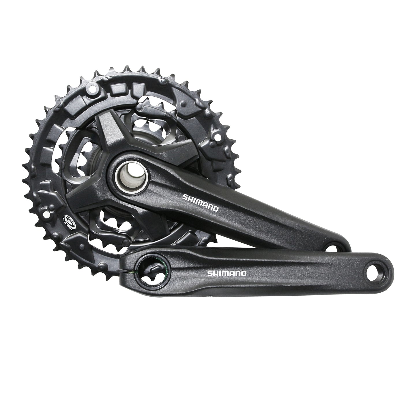 Shimano MT210 Mountain Bike Crankset Black 175 44x32x22 Integrated Axle