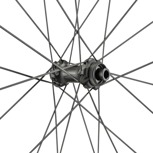 Roue route disque 700 DT Swiss P1800-23 performance avant centerlock tubeless ready axe traversant 12-100mm noir sans adaptateur blocage 9-100 jante 18C