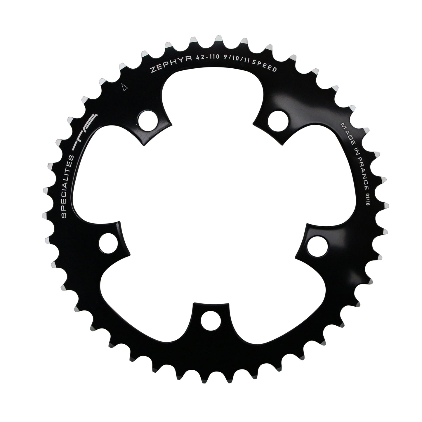 TA Zephyr 5-arm 110 BCD 42T inner chainring Shimano 9-10sp