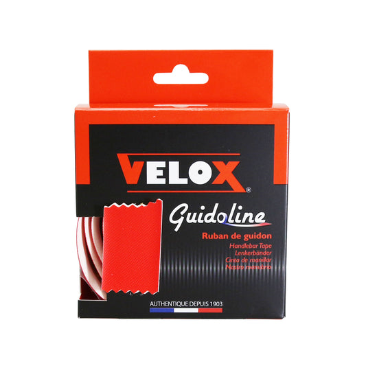 Ruban guidon VELOX High Grip confort 3.5mm rouge